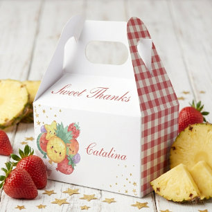 Sweet Fruit Birthday Tropical Kids Party Favor Boxes