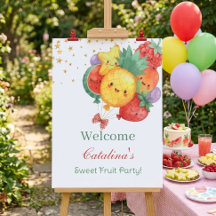 Sweet Fruit Birthday | Tropical Kids Party