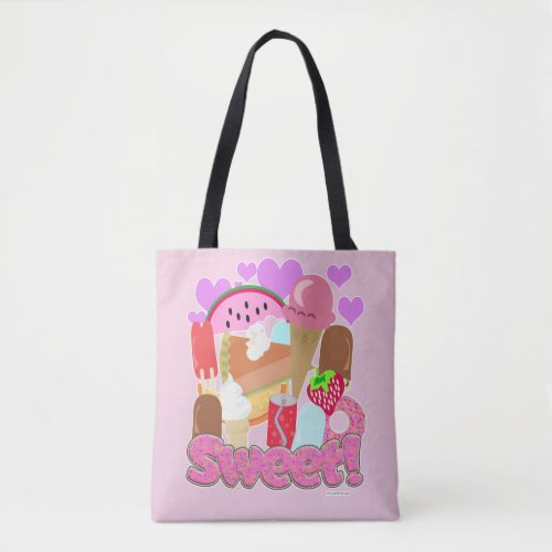 Sweet Fun Desserts Tote Bag