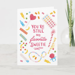 Sweet Funny Millennial Candy Greeting Card