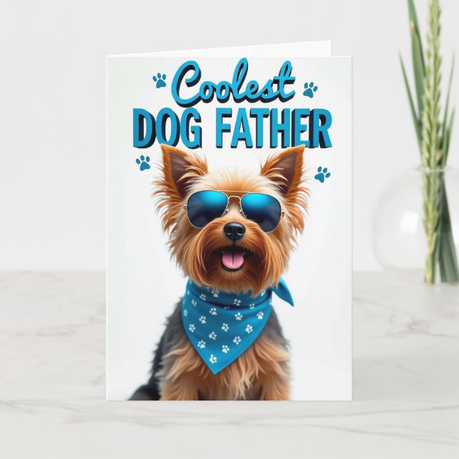 Sweet Furry Fathers Day Card (Front)