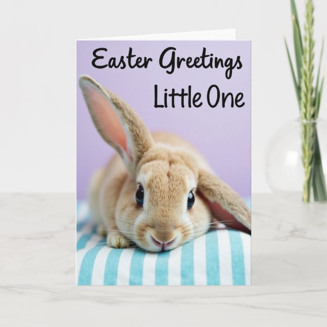 Sweet Furry Friend Holiday Card (Front)