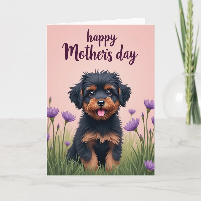 Sweet Furry Friend Mother Card (Front)