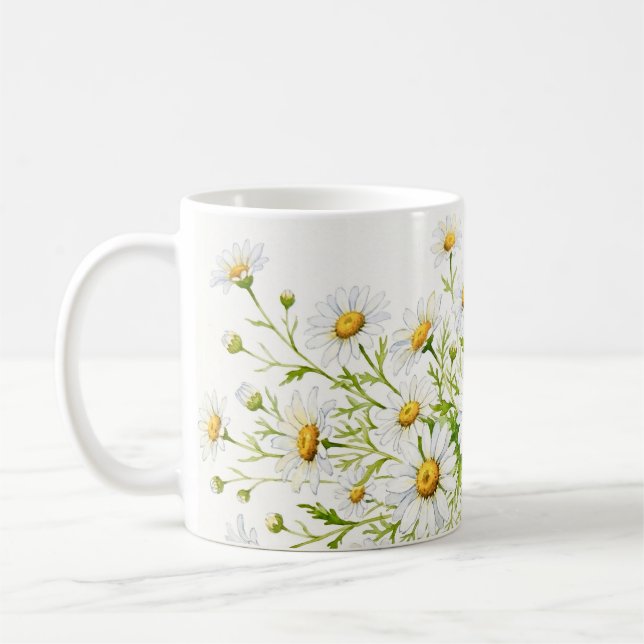 Sweet garden daisies Mug (Left)