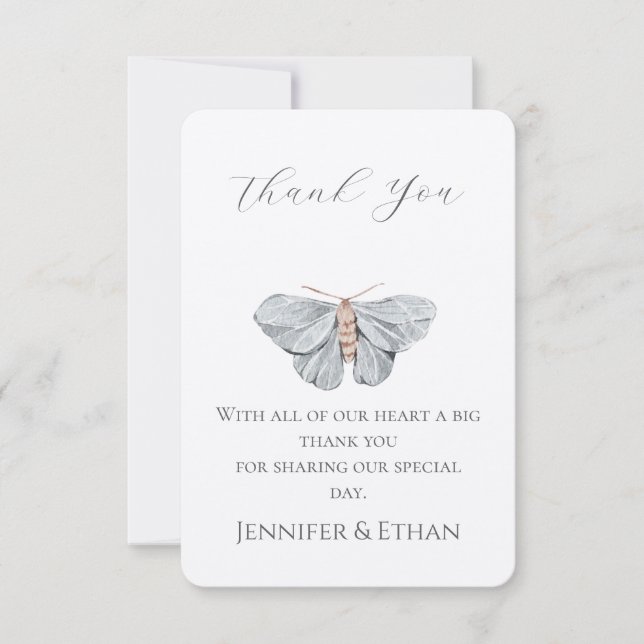 Sweet Garden Thank You Cards (Front)