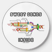 Sweet Genes Inside DNA Replication Humor Wireless Charger (Front)