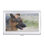 Sweet German Shepherd Dog Business Card Case
