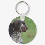 Sweet German Shorthaired Pointer Keychain