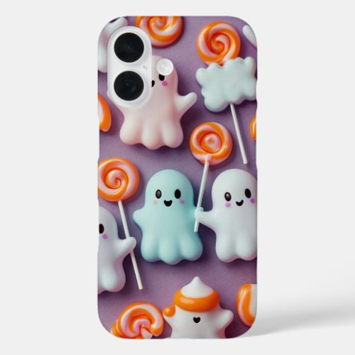 Sweet Ghosts iPhone 16 Case