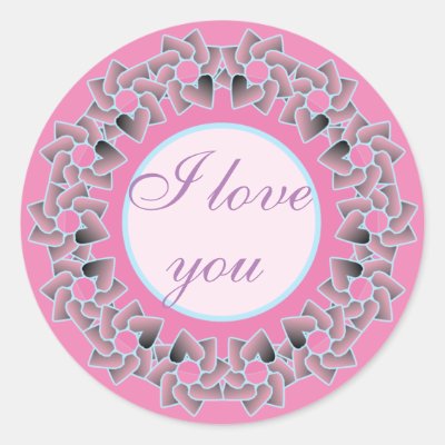 Sweet Gifts and Favors Floral Design Classic Round Classic Round Sticker
