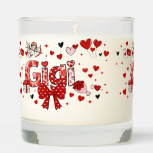 Sweet gigi grandma valentine gift scented candle