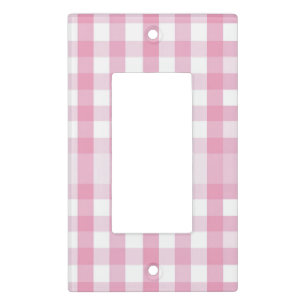 Sweet Gingham Light Switch Cover