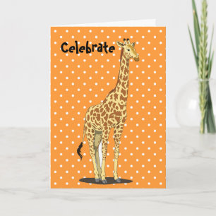Sweet Giraffe Card