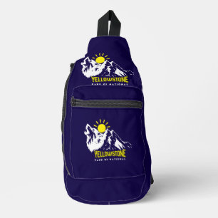 Sweet Giraffe Custom Name Kids Travel Backpack Sling Bag