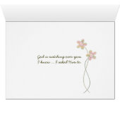 Sweet girl in springtime cards (Inside Horizontal (Bottom))