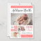 Sweet Girl Magnetic Photo Birth Announcement