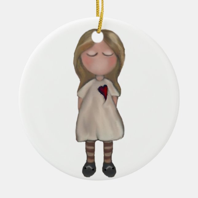 Sweet Girl Ornament (Front)