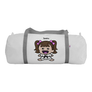 Sweet Girl's Karate Duffel Bag