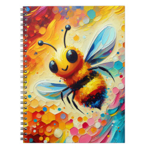 Sweet Glow Bee Notebook