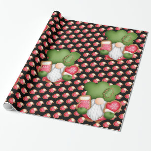 Sweet Gnome Customize Color Wrapping Paper