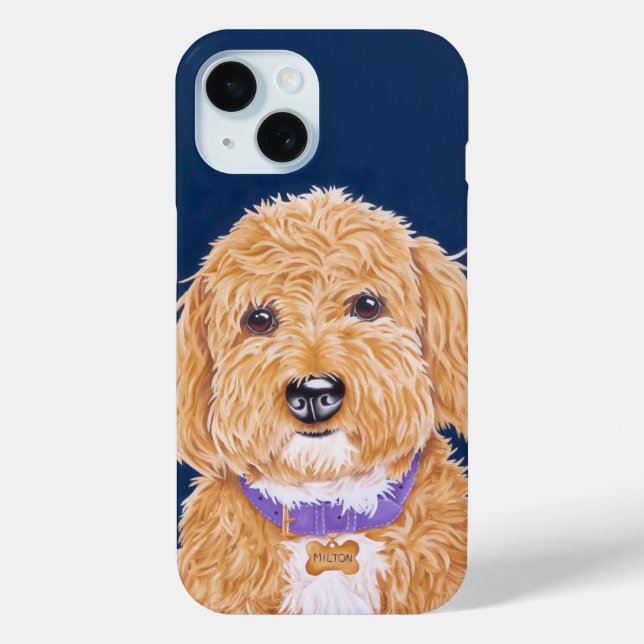 Sweet Golden Doodle Case-Mate iPhone Case (Back)