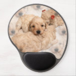 Sweet Golden Retriever Gel Mouse Pad