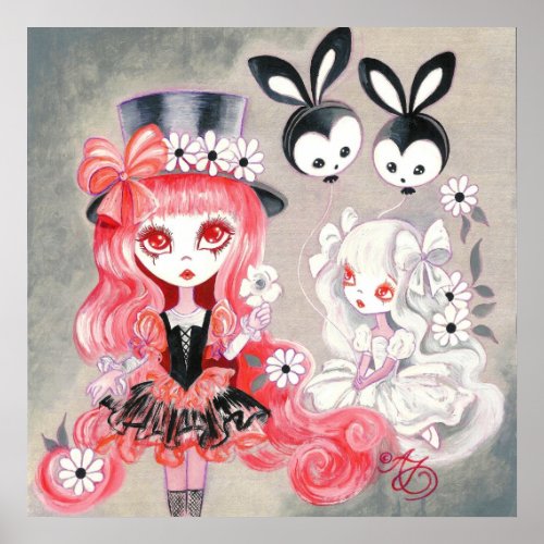Sweet Gothic Party Poster