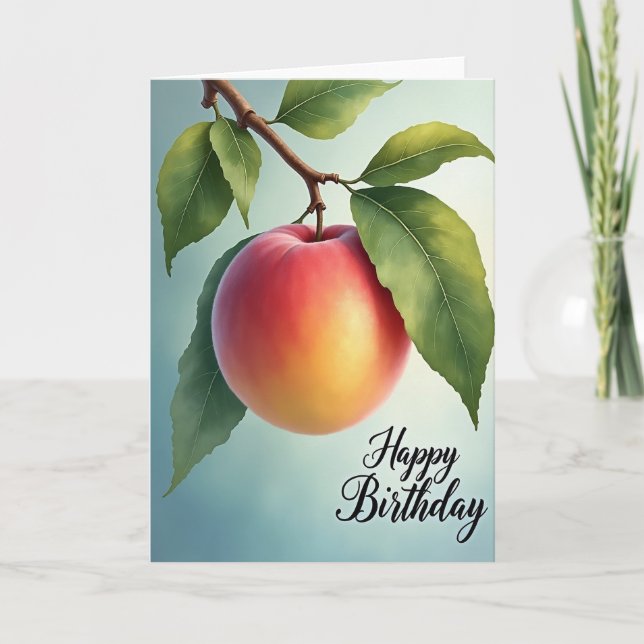 Sweet Gradient Birthday Card (Front)