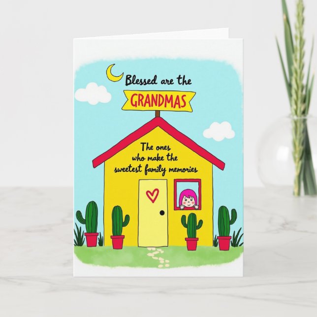 Sweet Grandmas Home Card (Front)
