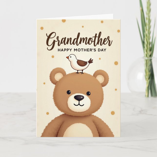 Sweet Grandmother Mothers Day Card (Front)