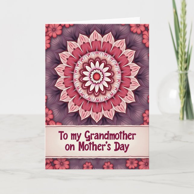 Sweet Grandmothers Day Greeting Card (Front)