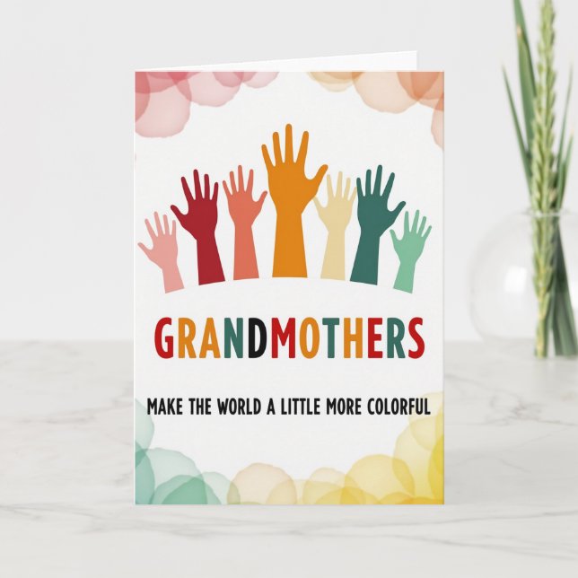 Sweet Grandmothers Support Card (Front)