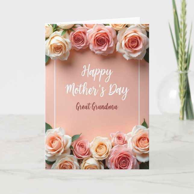 Sweet Great Grandmas Card (Front)