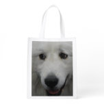 Sweet Great Pyrenees Grocery Bag