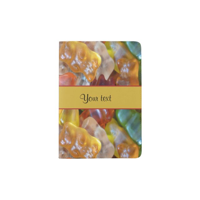 Sweet Gummi Bears Passport Holder (Front)