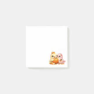 Sweet Halloween Little Birds Memo Pad Post-it Notes