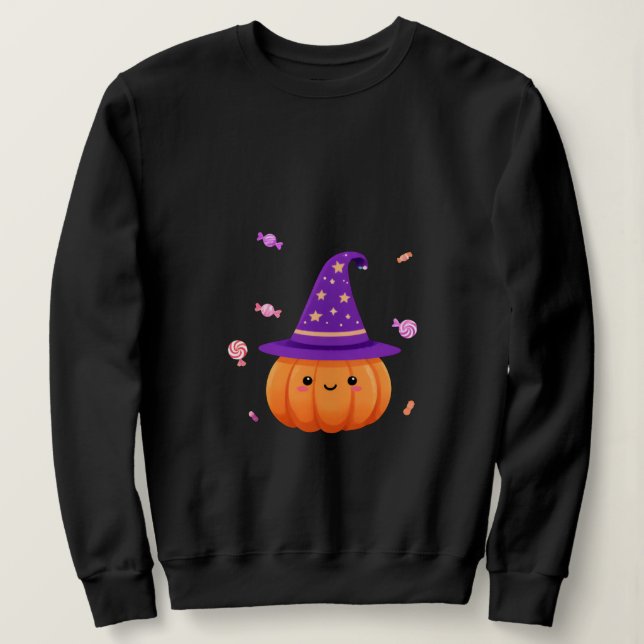 Sweet halloween  sweatshirt (Design Front)