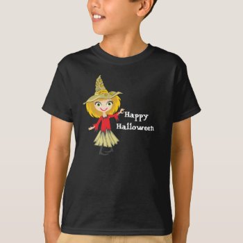 Sweet Halloween Witch Shirt For Kids by kidsonly at Zazzle
