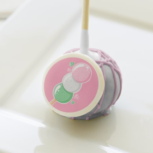 Sweet Hanami Dango Birthday Party  Cake Pops