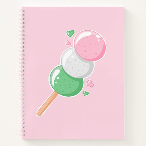 Sweet Hanami Dango Notebook