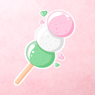 Sweet Hanami Dango Wall Decal