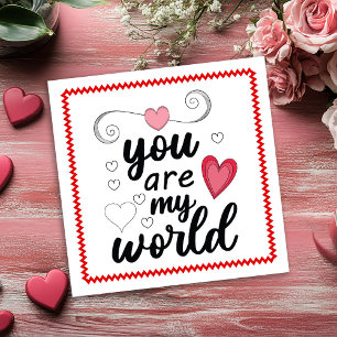 Sweet Hand Drawn Valentine’s Day Card for Her Sket