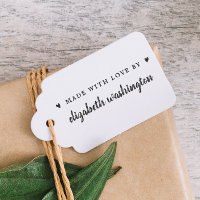 Sweet Handwritten Made With Love By Custom Name