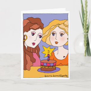 Sweet Happy Birthday Special Girlfriend Old Friend Card