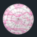 Sweet Happy Fuchsia Pink Clouds Dartboard<br><div class="desc">An all over print infinite Sweet Happy Fuchsia Pink Clouds sky all over print background scenery custom gift for yourself or for someone special on your list,  sure to make an impression on any festive occasions. Message</div>