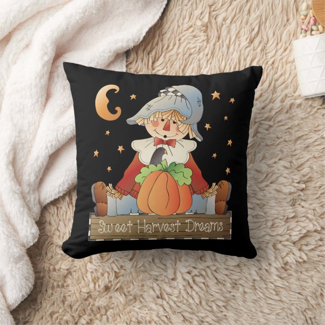 Sweet Harvest Dreams fall throw pillow (Blanket)