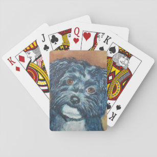 SWEET HAVANESE PUPPY PLAYING CARDS