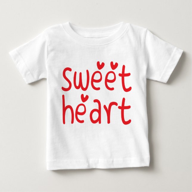Sweet Heart Baby Bodysuit (Front)