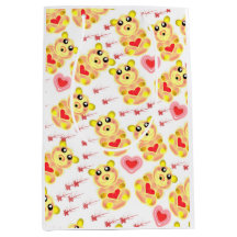 Sweet Heart Bear Nursery Pattern