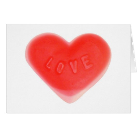 Sweet Heart greetings card (Front Horizontal)